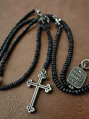 .KING BABY STUDIO NECKLACE ROSARY STYLE